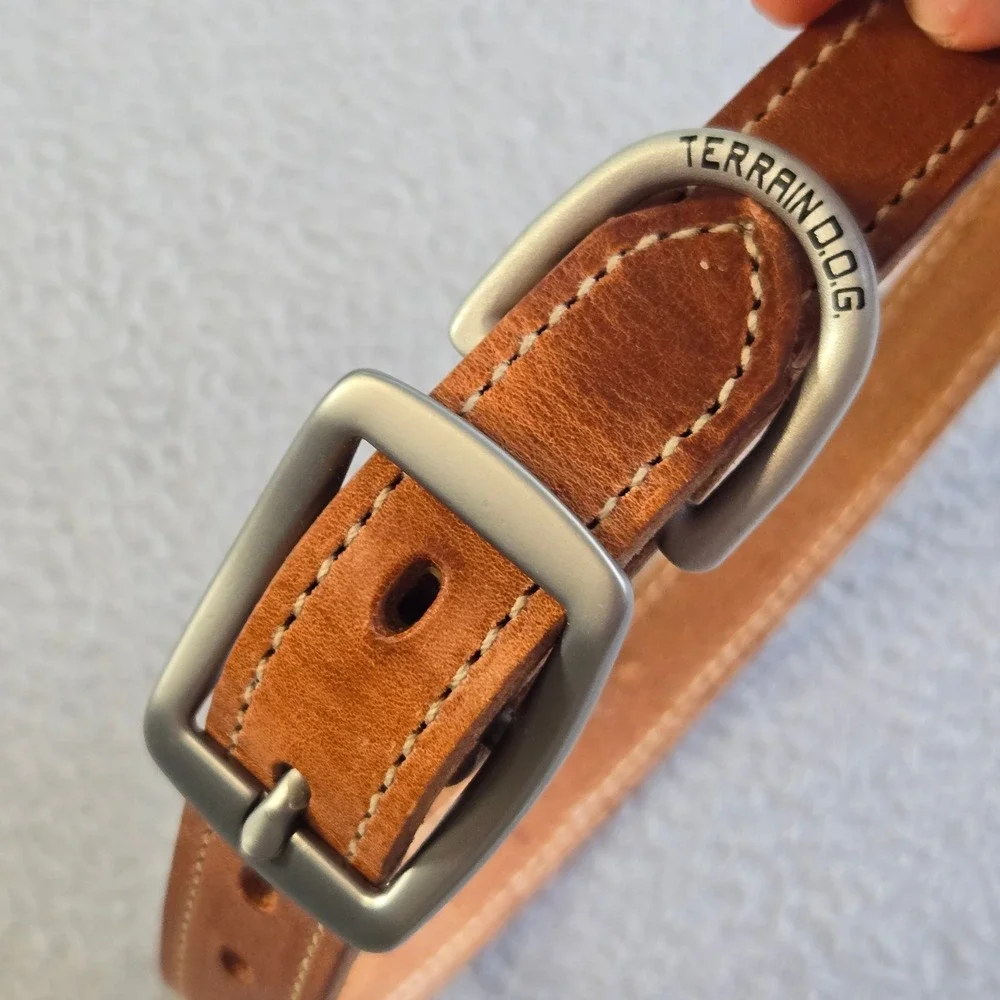 Terrain D.O.G. Leather Dog Collar Unisex 23